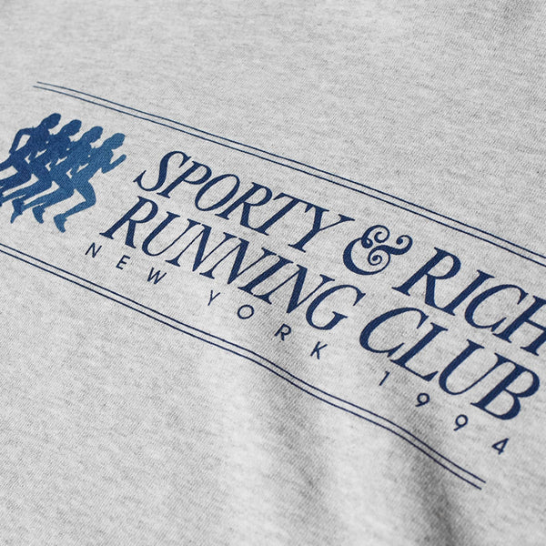 SPORTY & RICH 94 Running Club Logo Sweatshirt SzM