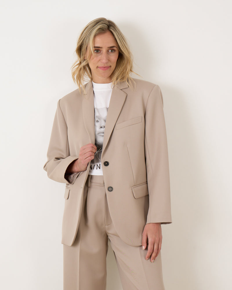 ANINE BING Quinn Blazer Taupe - SzM