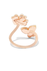 KATE SPADE Precious Pansy Wrap Ring