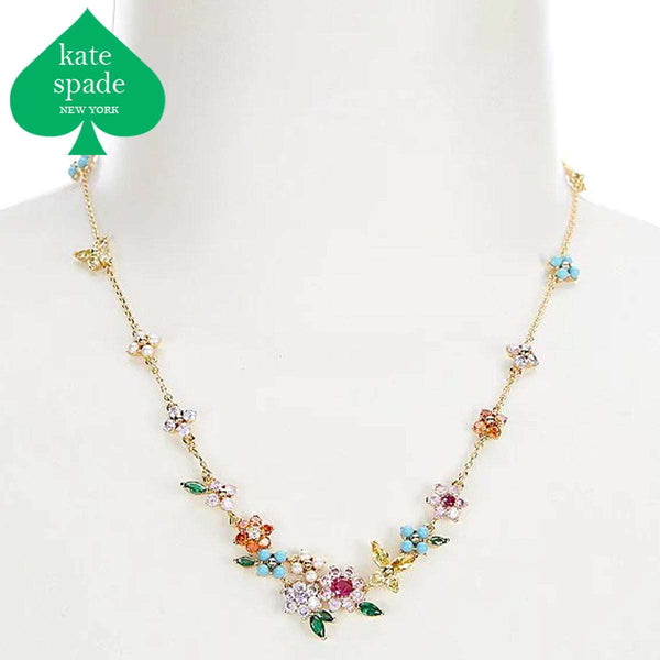 KATE SPADE New Bloom Floral Necklace