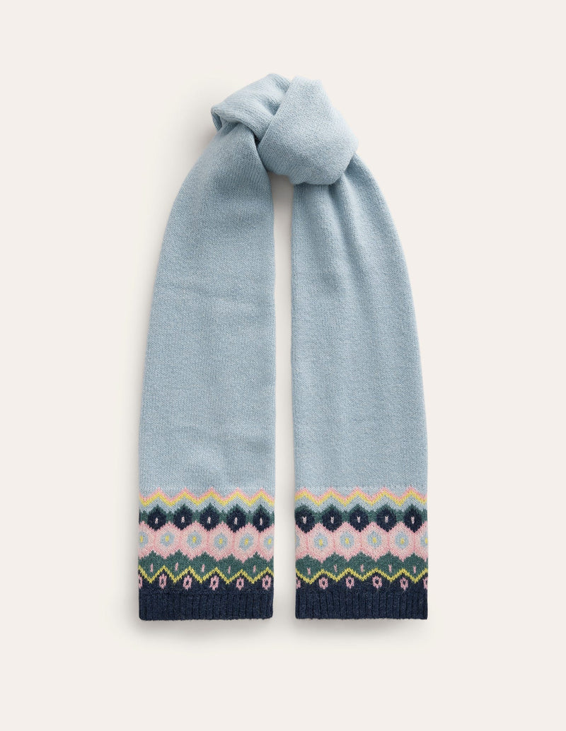 BODEN Fair Isle Scarf