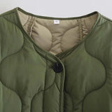 Quilted Liner Jacket - Army Green