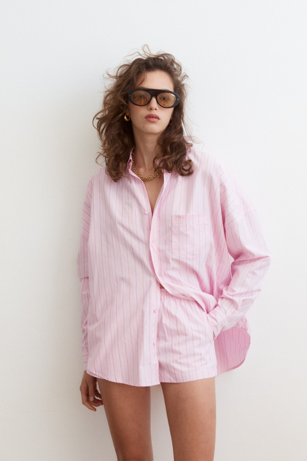 BLANCA Brenda Shirt - Pink SzL