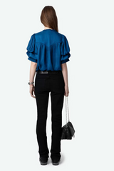 ZADIG & VOLTAIRE Taste Satin Blouse - SzXS