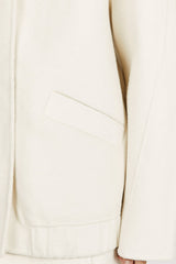DISSH Wool Blend Bomber - Cream Sz12