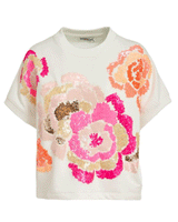 ESSENTIEL ANTWERP  Floraly Embroidered Sweatshirt SzL