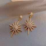 BEAUTIFUL EARTH Star Drop Earrings