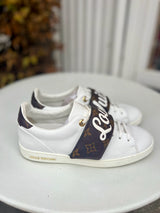 LOUIS VUITTON Front Row Monogram Sneaker EU39