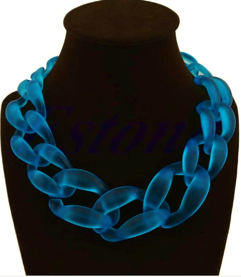 MARCHÉ Chunky Chain Necklace - Various Colours