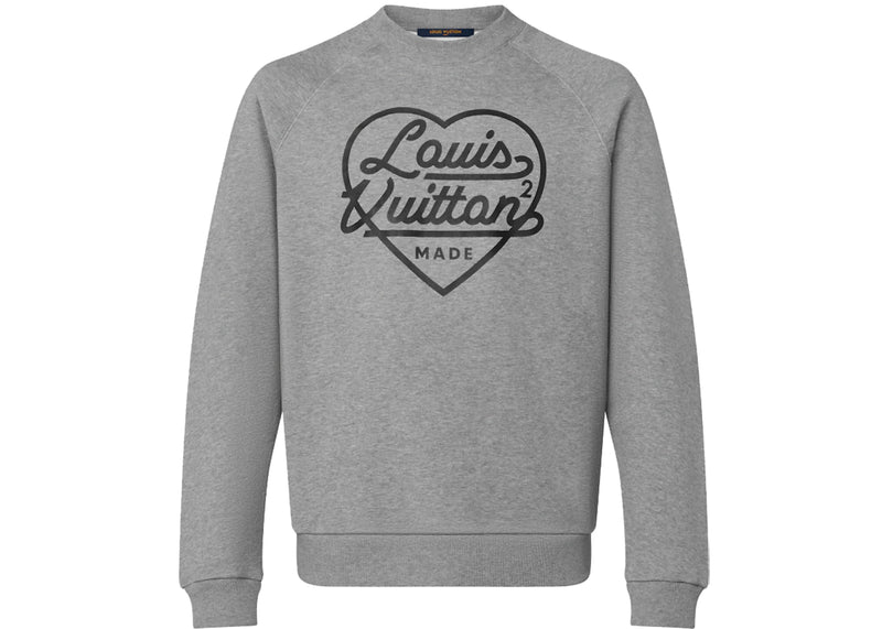 LOUIS VUITTON x Nigo Printed Heart Sweatshirt SzL