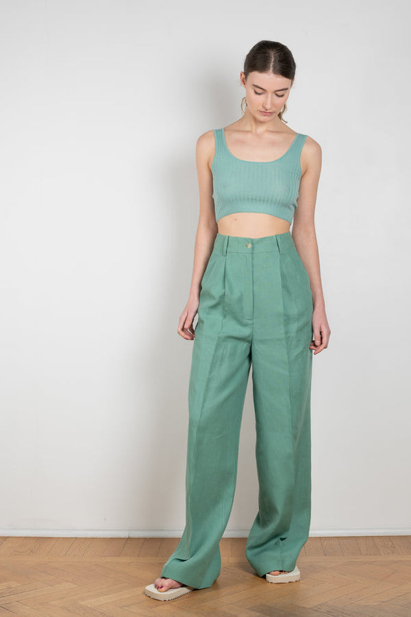 LOULOU STUDIO Baiyan Wide leg Pant SzS