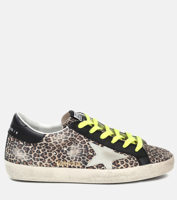 GOLDEN GOOSE Super Star Leather Sneakers - Sz39