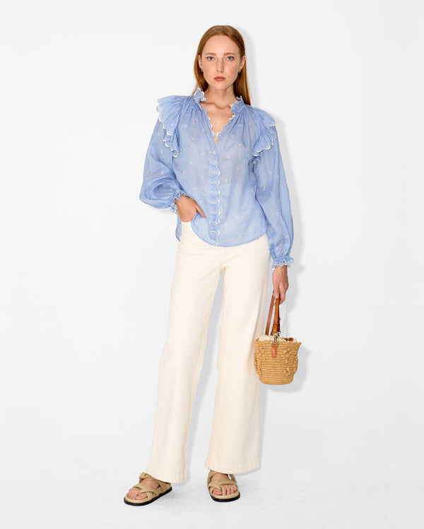 MAGALI PASCAL Ronja Shirt - Blue SzM