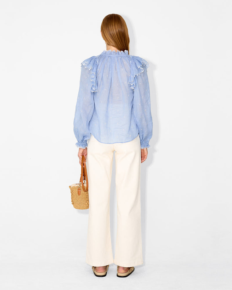 MAGALI PASCAL Ronja Shirt - Blue SzM