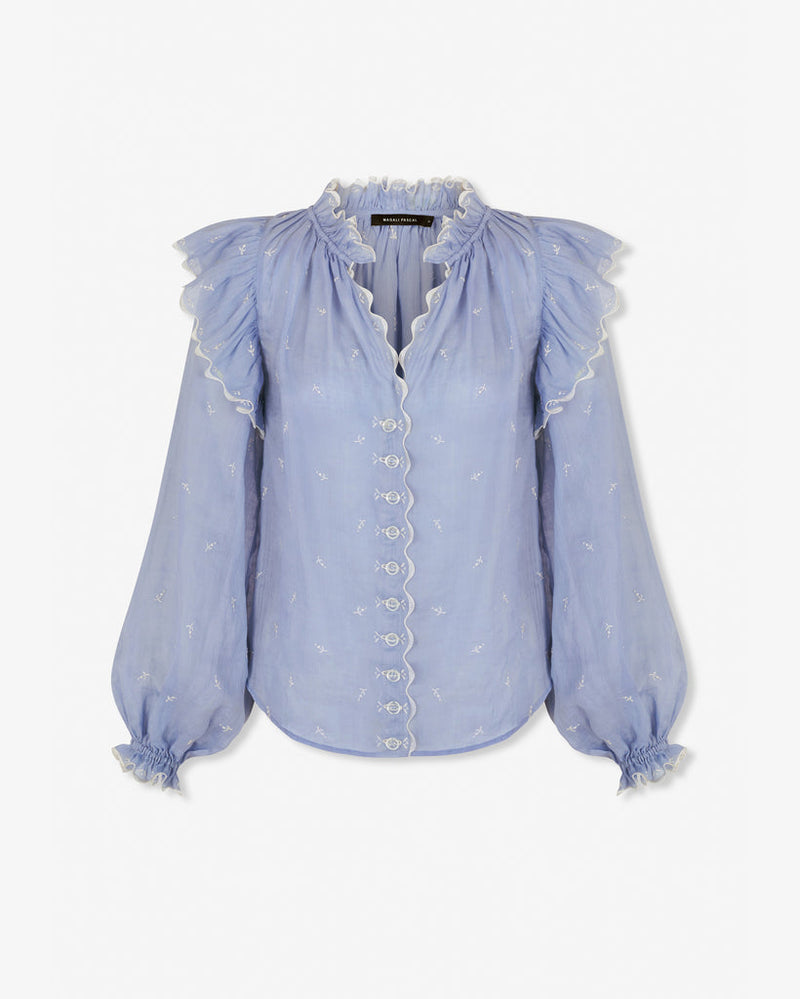 MAGALI PASCAL Ronja Shirt - Blue SzM