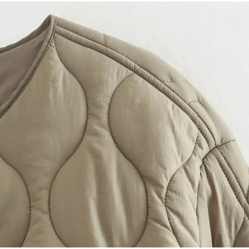 Quilted Liner Jacket - Sage