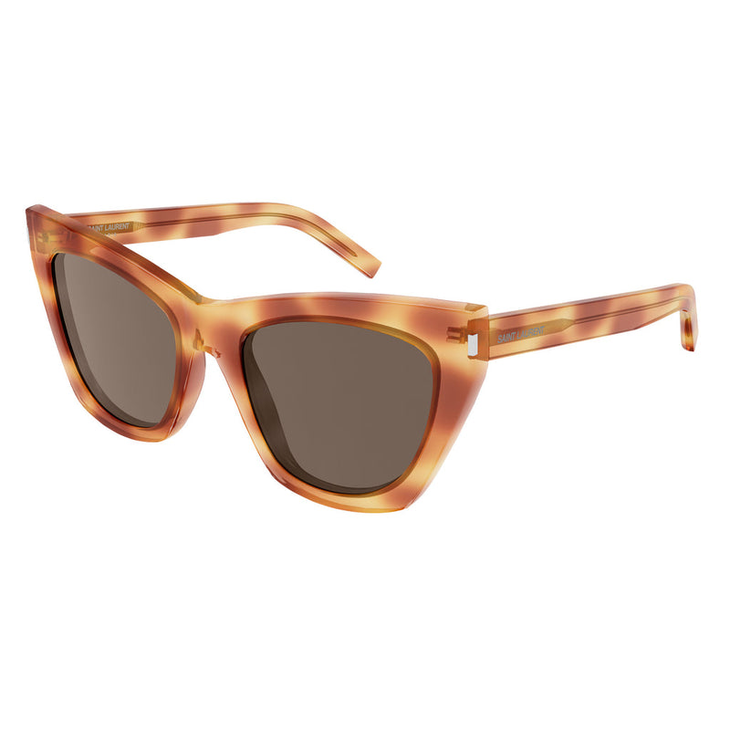 SAINT LAURENT Kate Havana Sunglasses