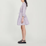 SANDRO Juliana Dress - Lilac Sz38 NZ10