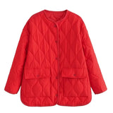 Quilted Liner Jacket - Red