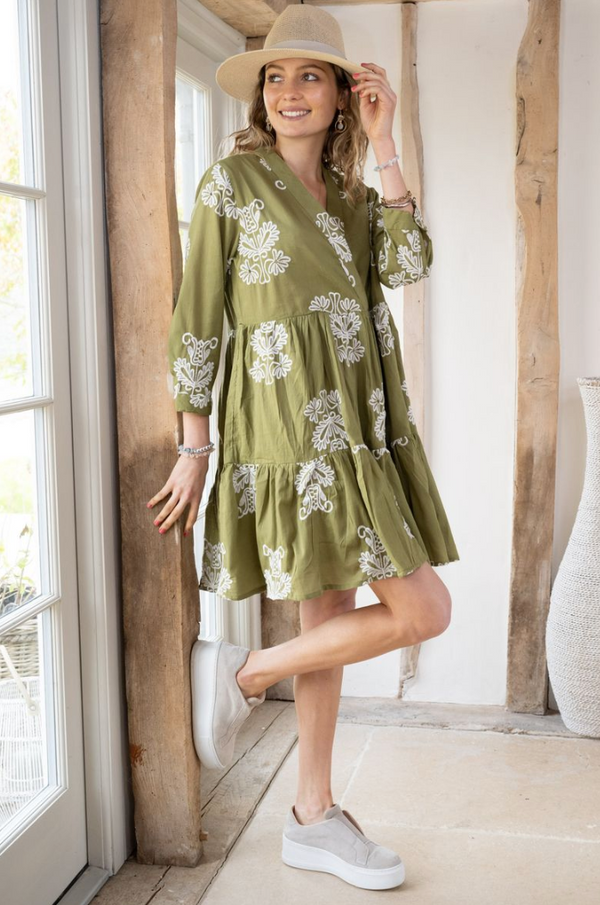 ANGE Jenny Dress - Khaki