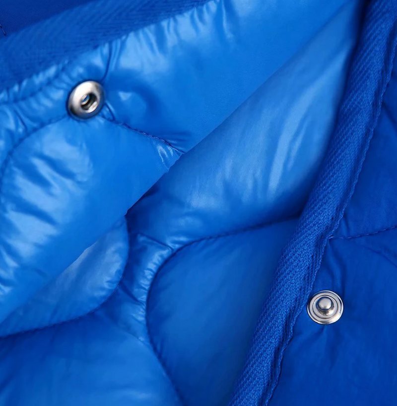 Quilted Liner Jacket- Cobalt