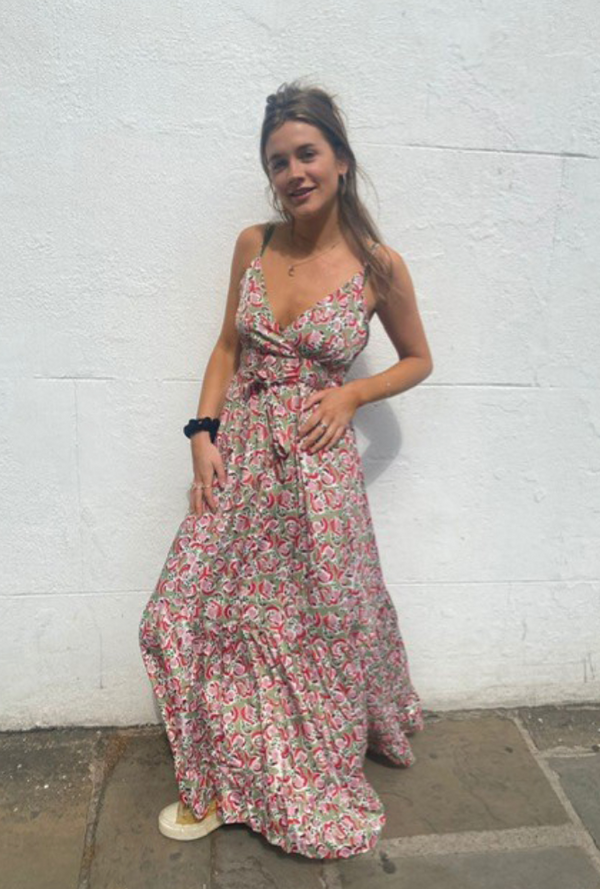 ANGE Olga Maxi Dress SzM