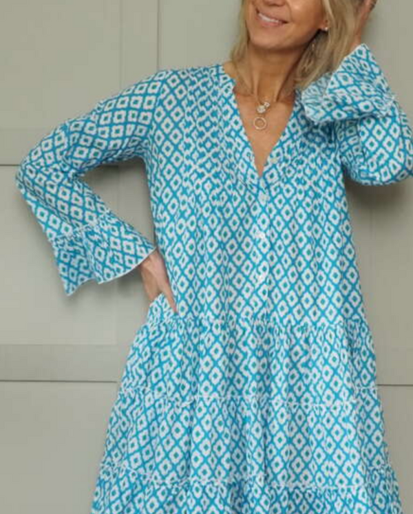 DREAM APPAREL Lobster Dress / Habibi Blue