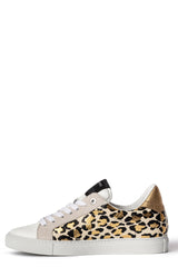 ZADIG ET VOLTAIRE - ZV1747 Metallic Wild Sneaker Gold LeopardEU40