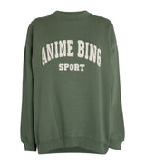 ANINE BING Sport Tyler Crewneck Artichoke - SzS