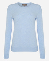 N PEAL Evie Classic Cashmere Jumper - Cornflower Blue SzM