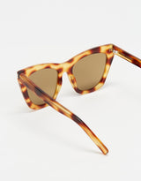 SAINT LAURENT Kate Havana Sunglasses