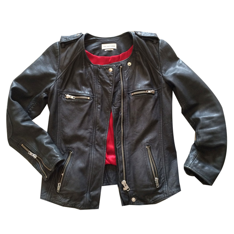 Isabel marant 2024 etoile leather jacket