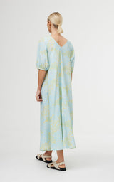 KINNEY June Dress - Ocean Bloom SzXL