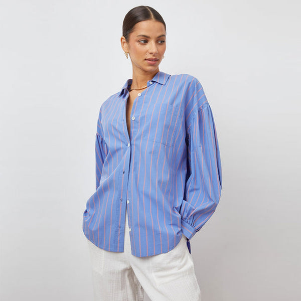 RAILS Janae Shirt - Lima Stripe SzL