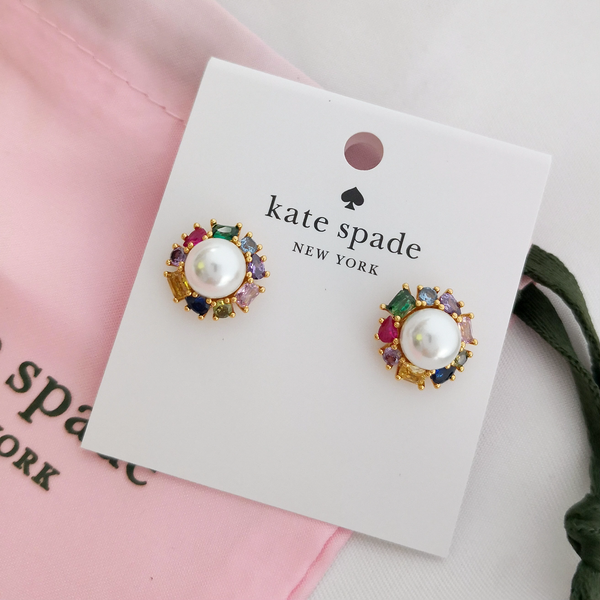 KATE SPADE Candy Pop Pearl Studs