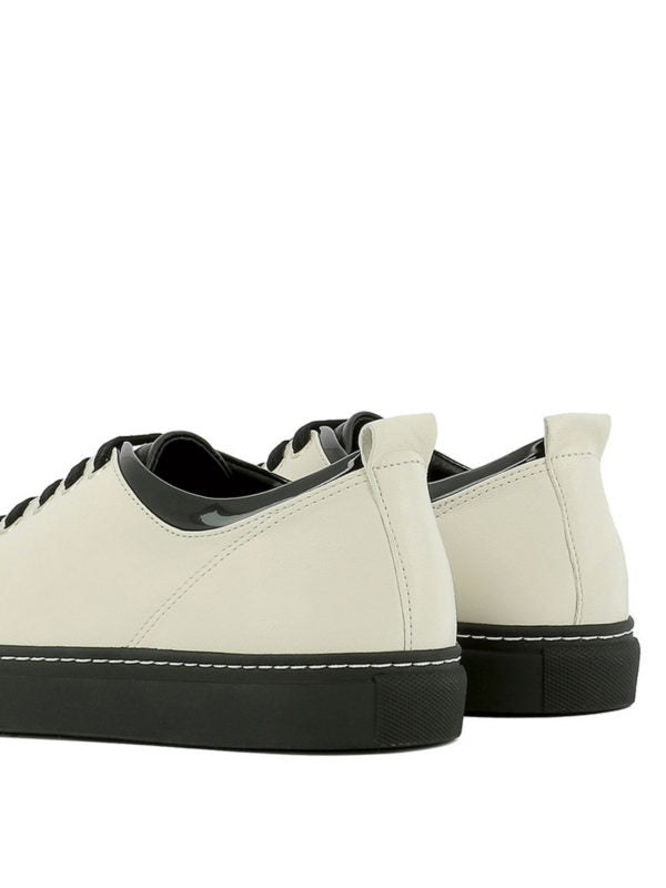 LANVIN Tennis Bicolour Leather Sneakers  EU40