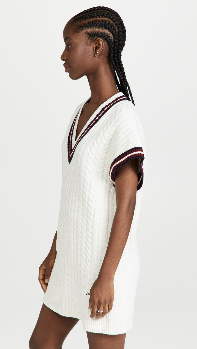 VICTORIA by VICTORIA BECKHAM Cricket Sweater Dress SzM