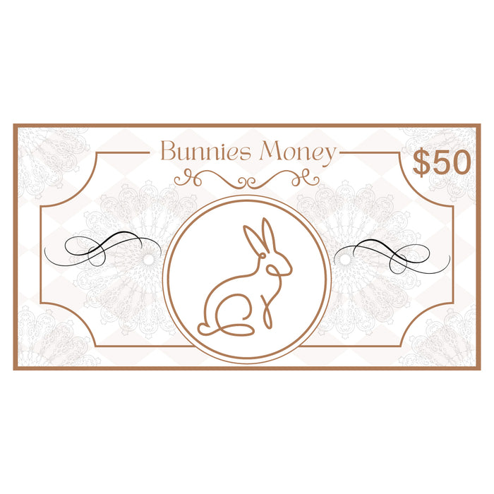 Bunnies Gift Card $50